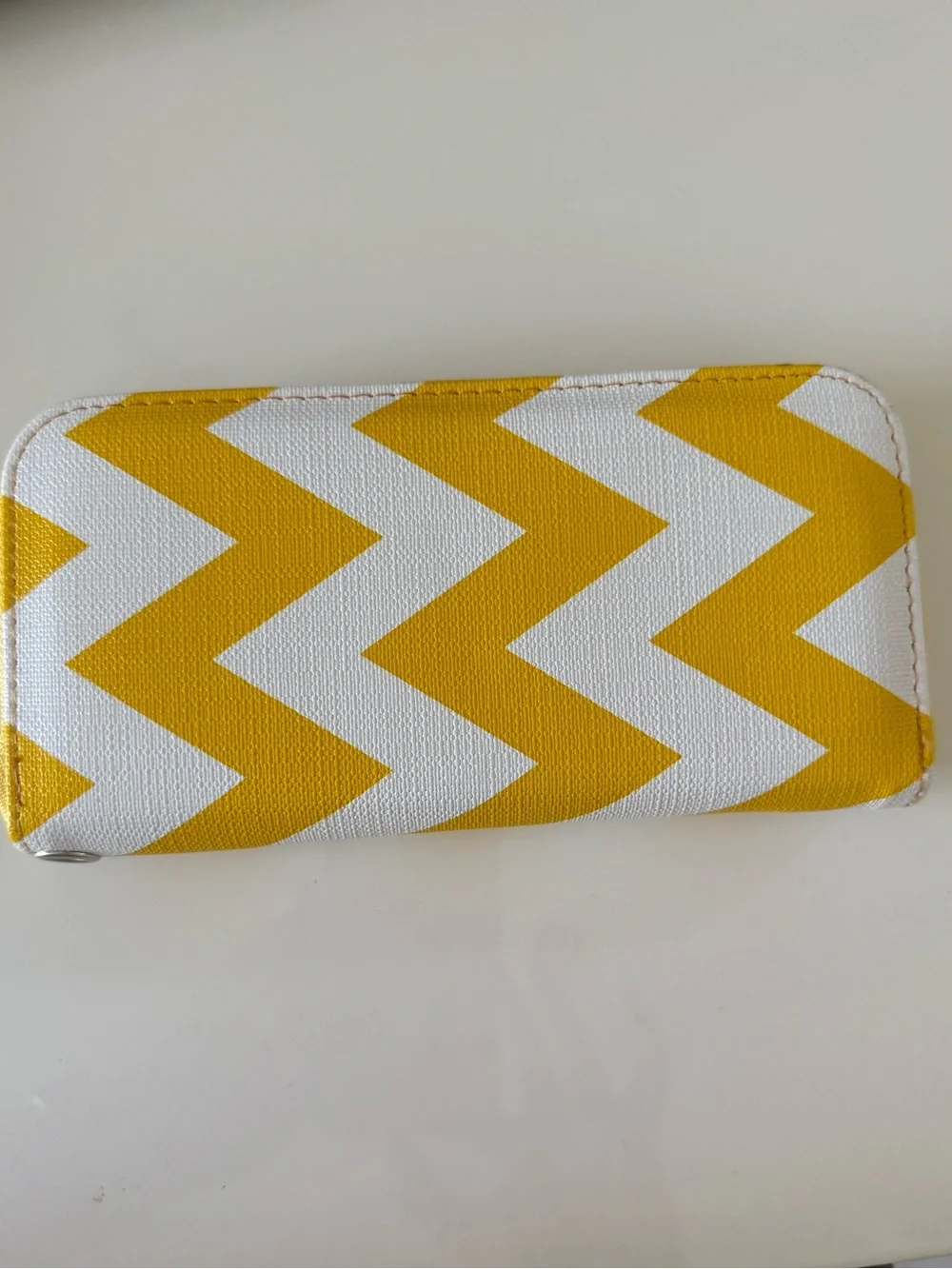 yellow wallet